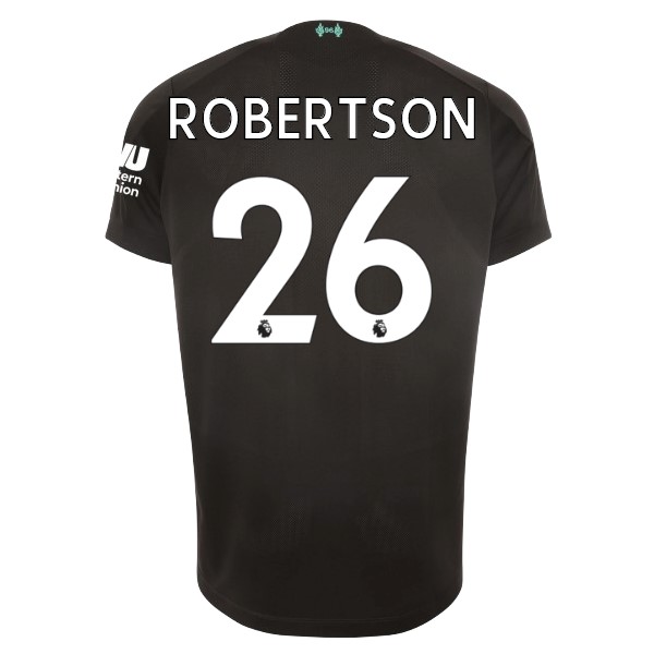 Camiseta Liverpool NO.26 Robertson 3ª 2019-2020 Negro